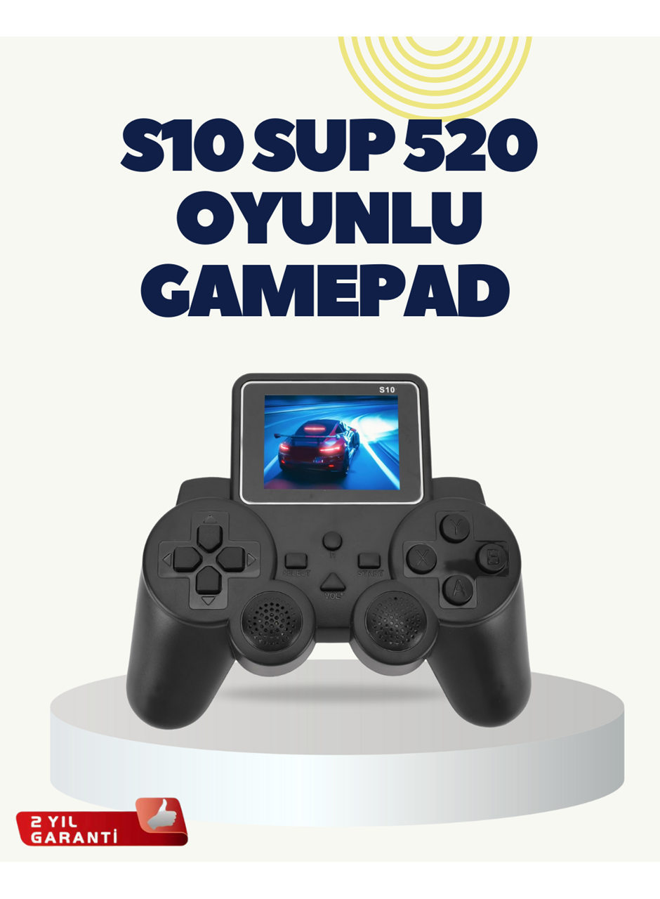 HDMI Destekli S10 Gamepad 520 Oyunlu TV’ye Bağlanabilir Atari 2025 Model