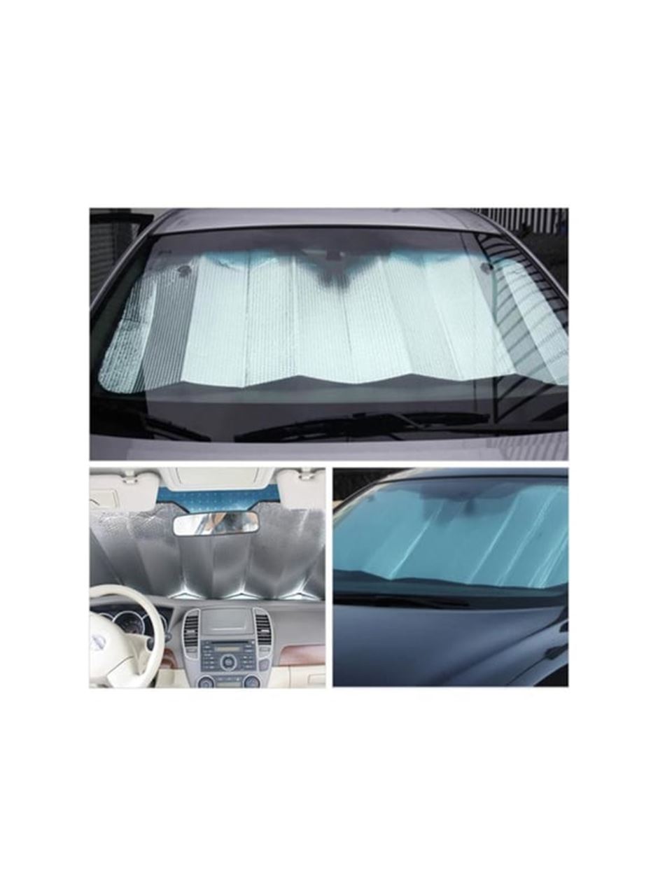 Araç Ön Cam Katlanabilir Güneşlik Isı Yansıma Önleyici Dacia Duster Honda Civic Ford Focus Skoda Superb