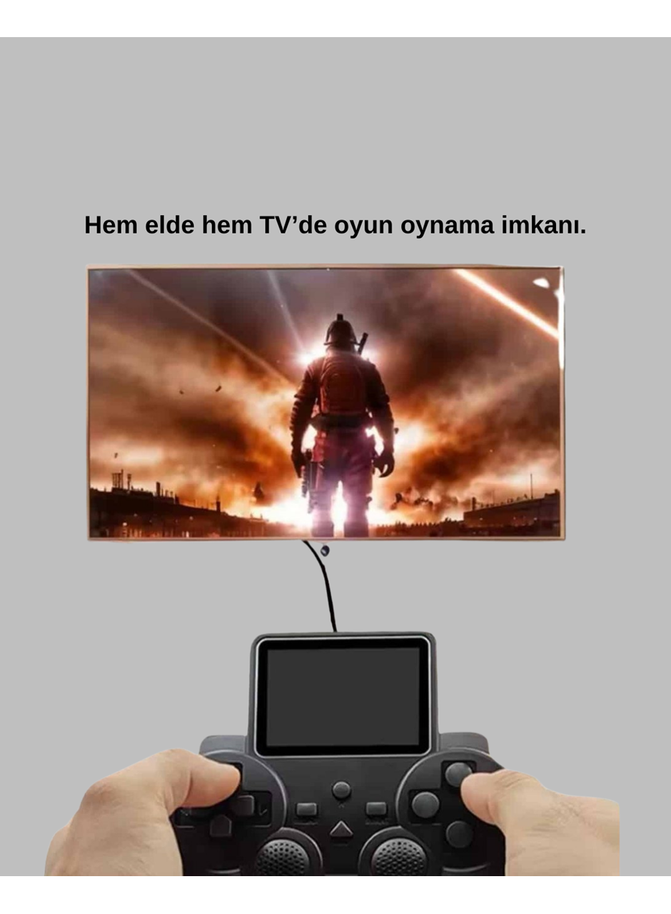 HDMI Destekli S10 Gamepad 520 Oyunlu TV’ye Bağlanabilir Atari 2025 Model
