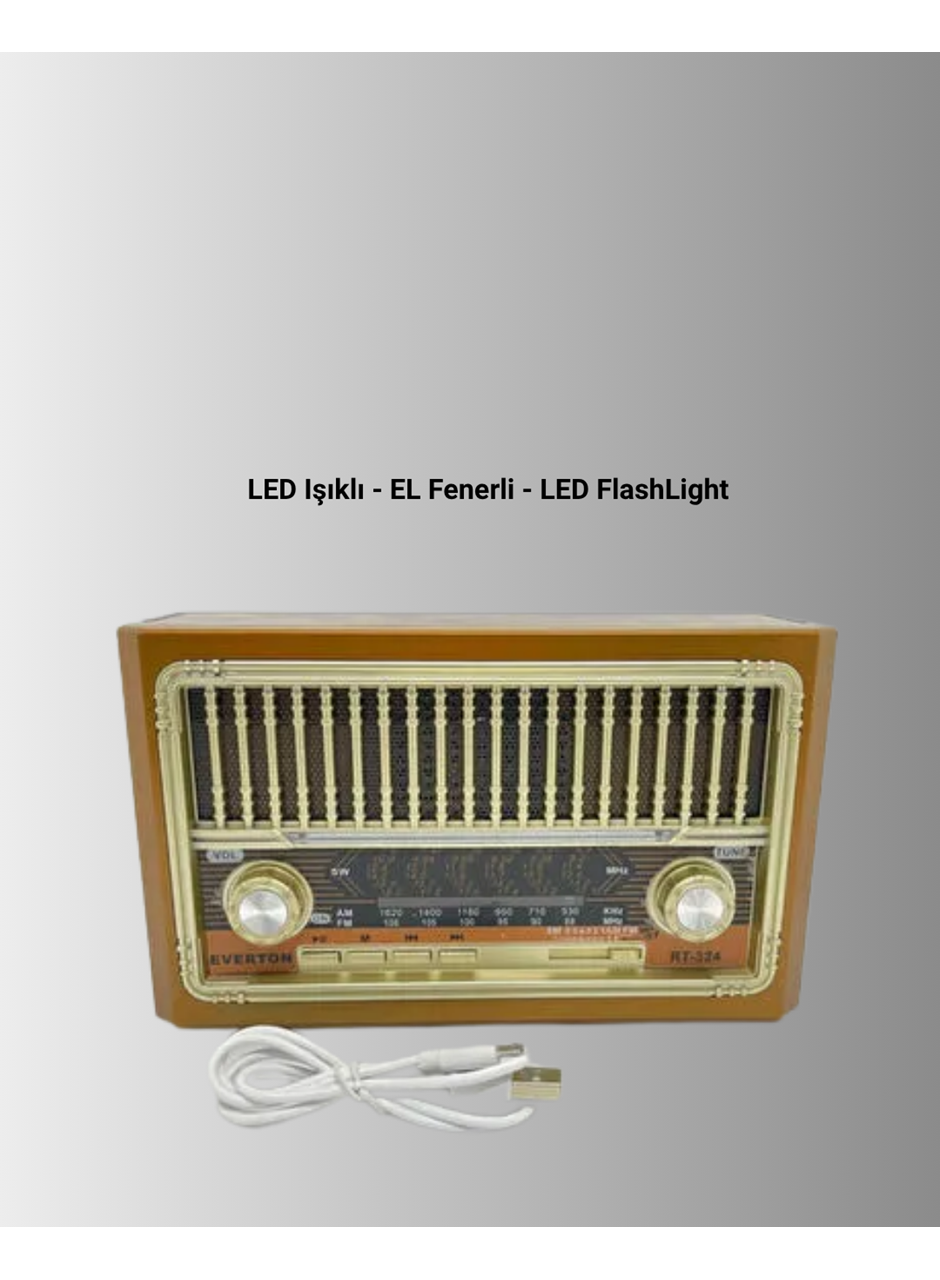 LED Fenerli Taşınabilir Bluetooth Hoparlör