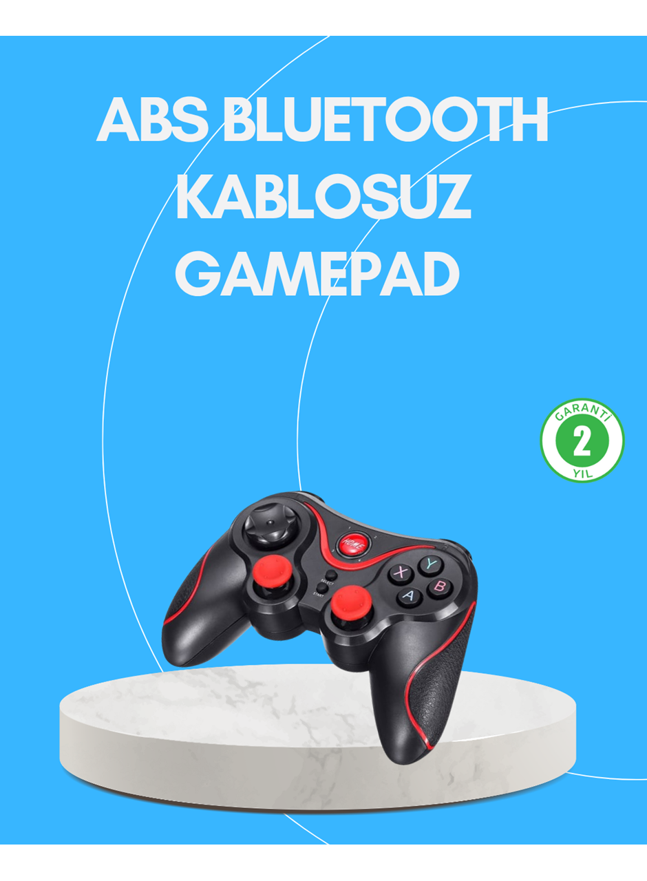 Uzun Pil Ömürlü Kablosuz Oyun Kumandası PC Telefon Tablet İçin