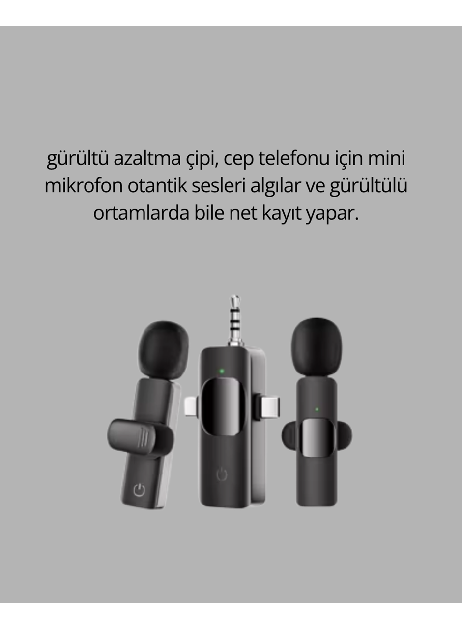 Mobil Uyumlu Mikrofon - Dış Mekân İçin İdeal