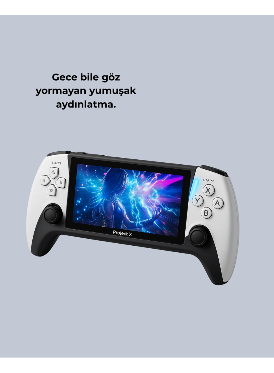 HDMI Çıkışlı Çok Fonksiyonlu Renkli Ekranlı El Konsolu