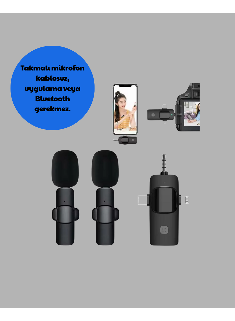 Tak ve Kullan Mikrofon - Gürültü Engelleyici