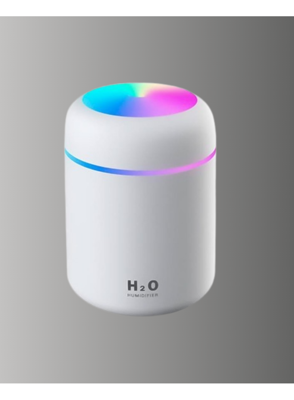 Taşınabilir Hava Nemlendirici – Renkli Işık ve USB Bağlantı