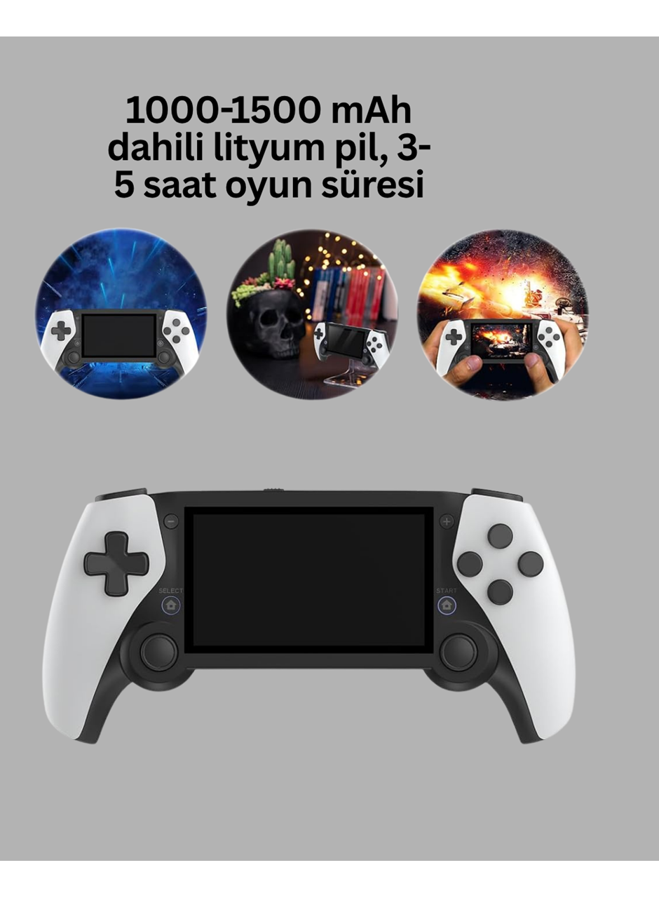 Tüm Klasik Oyunları Destekleyen 64GB Taşınabilir Konsol