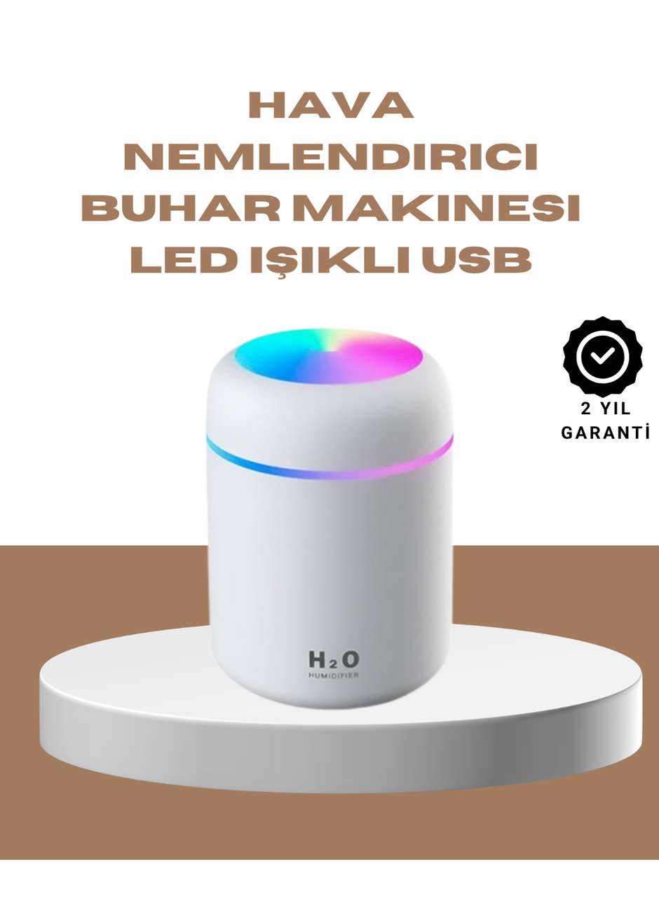 USB Girişli Taşınabilir Mini Nemlendirici 300ml Su Hazneli