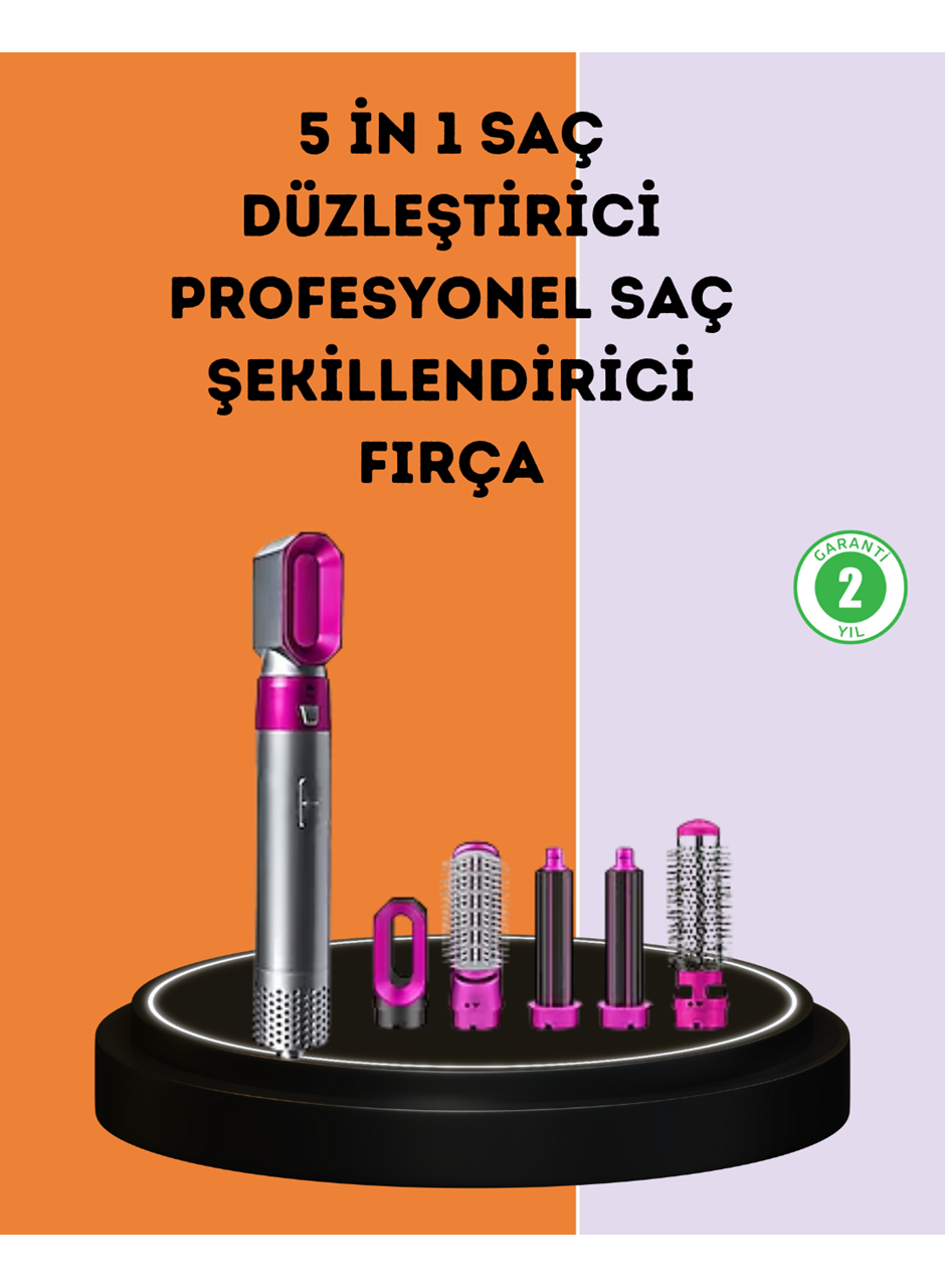 Çok Fonksiyonlu Saç Kurutma ve Şekillendirme Makinesi 5 Başlık