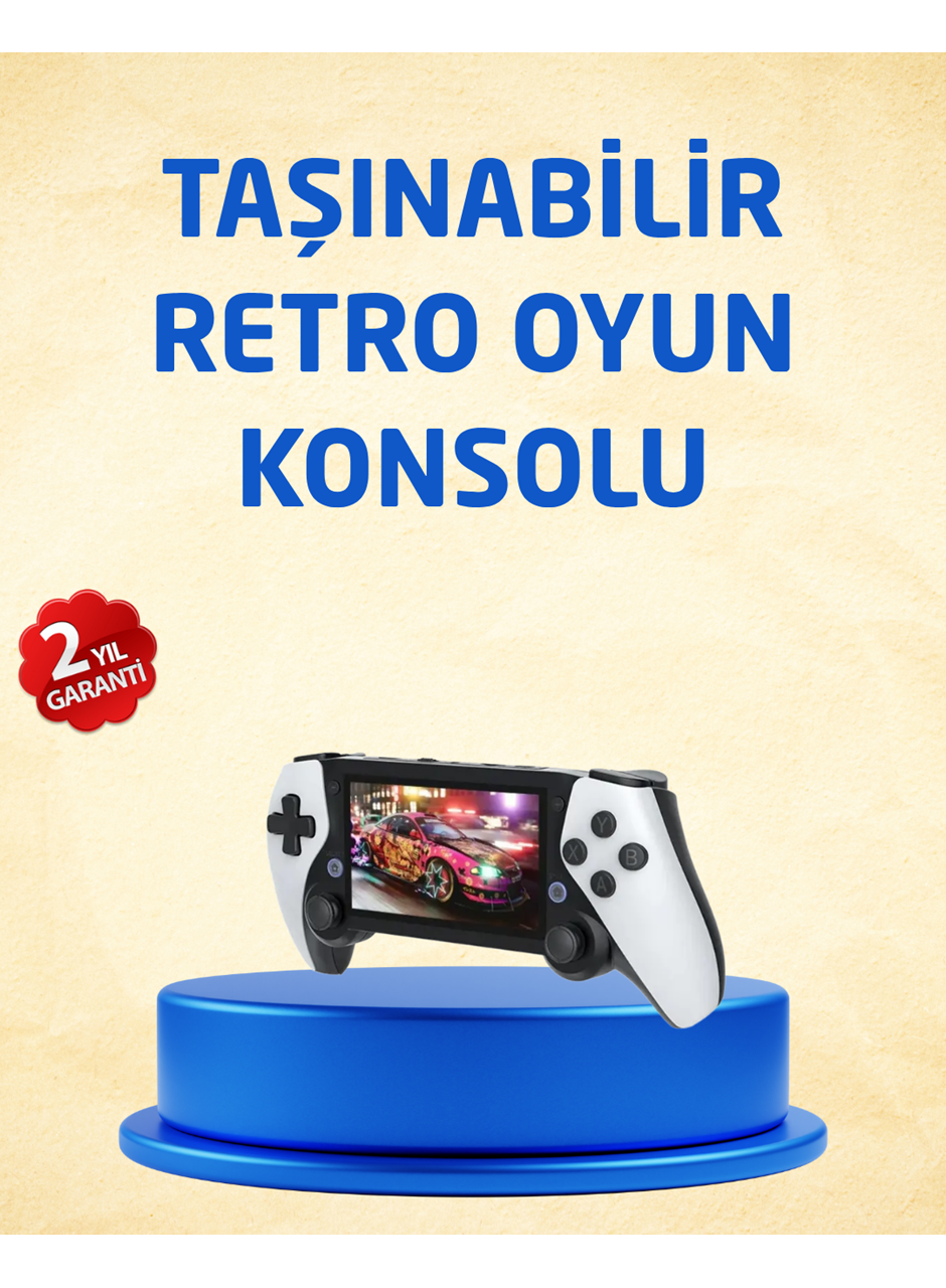 3D Ekranlı Mini Oyun Konsolu + Multimedya