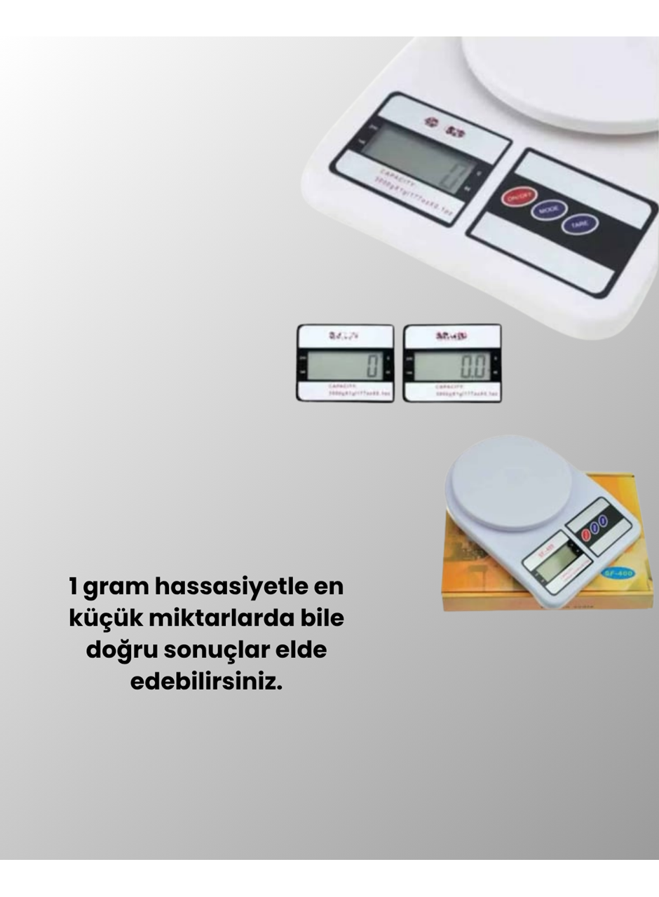 Taşınabilir Dijital Terazi – Çift Ölçü Birimi Destekli