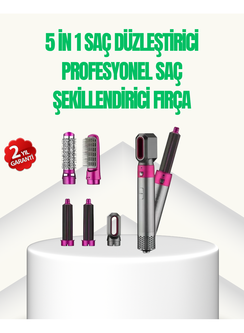 5’i 1 Arada Profesyonel Saç Şekillendirici Tek Cihazla Sınırsız Stil