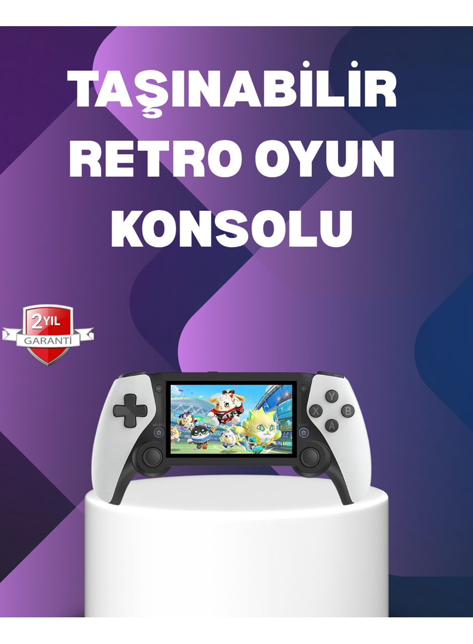 64GB Hafızalı Emülatör Destekli Oyun Konsolu