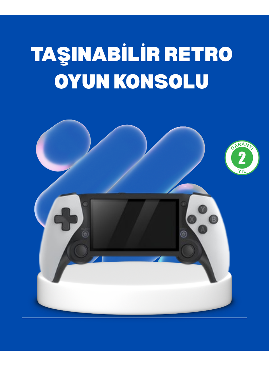 Taşınabilir 4.3” Ekranlı Retro Oyun Cihazı