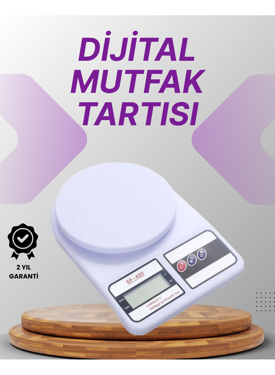 LCD Ekranlı Kompakt Dijital Terazi – Gram ve Ons Ölçüm