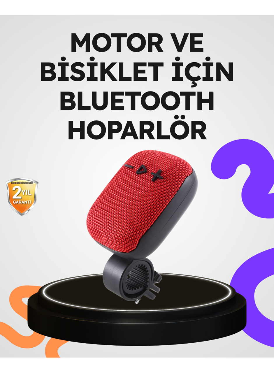 5W Kablosuz Bluetooth Hoparlör Güçlü Bas ve FM Radyo