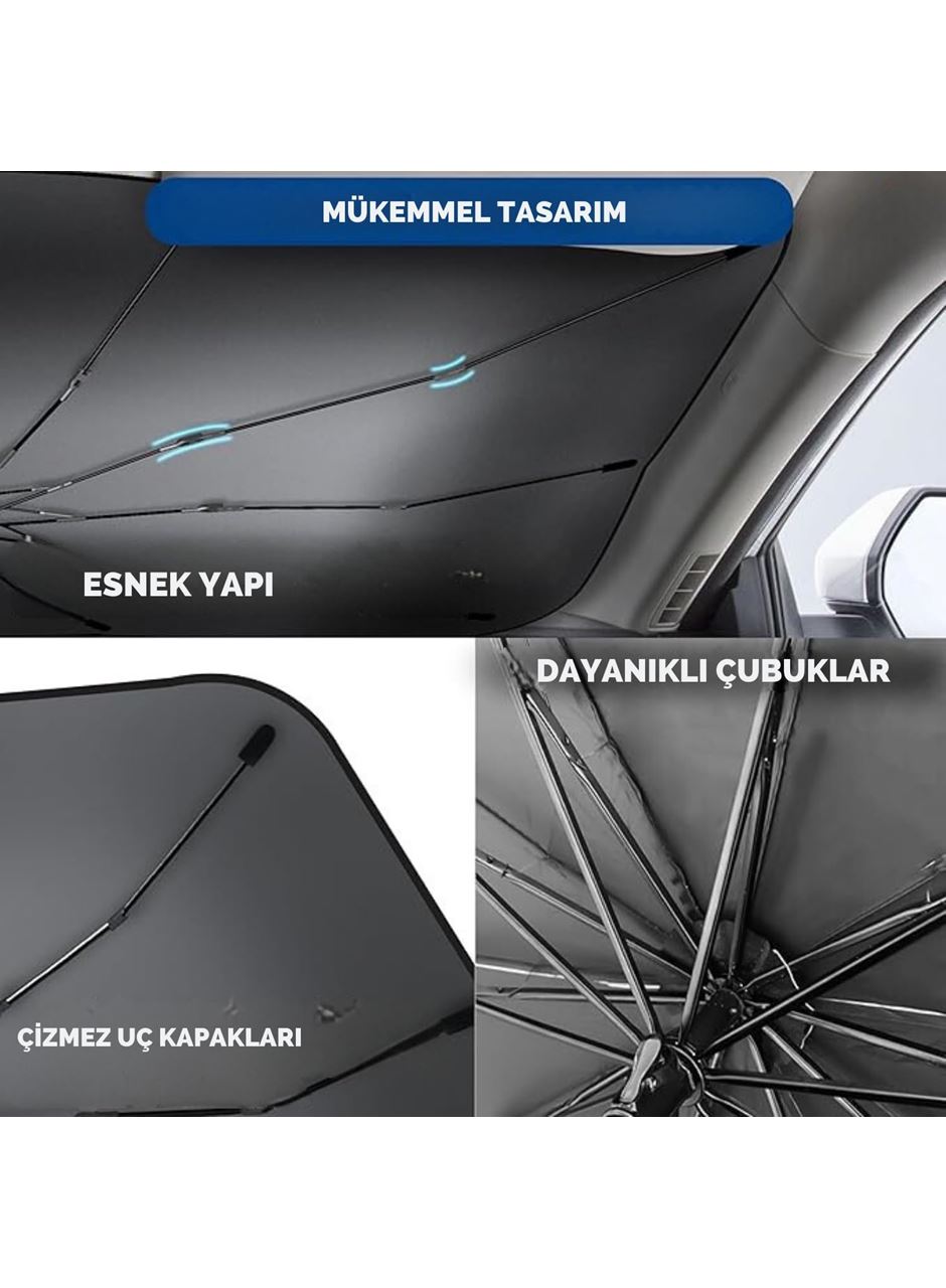 Honda City, Opel Astra, Peugeot 308, Citroen C4, Fiat Linea Uyumlu Oto Şemsiye