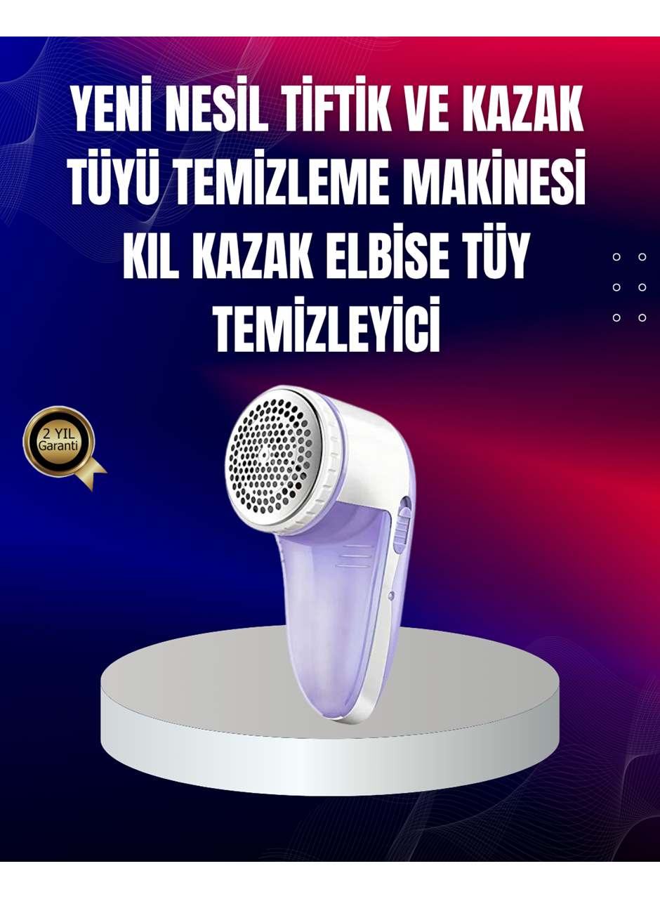 Tüy ve Tiftik Temizleyici – 3 Bıçaklı, 200ml Kapasiteli