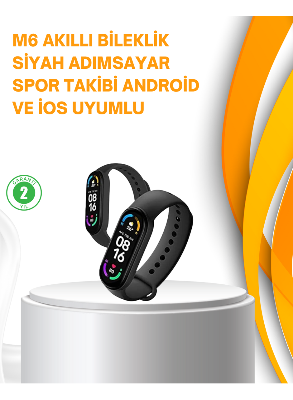 Akıllı Bileklik – Kalp Atışı, Uyku, Adımsayar ve Bildirim Takibi