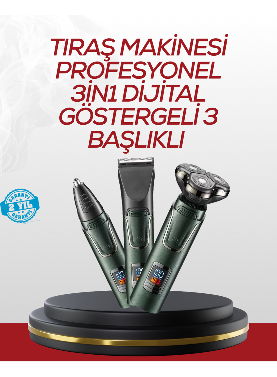 Burun, Sakal ve Saç İçin Erkek Tıraş Cihazı