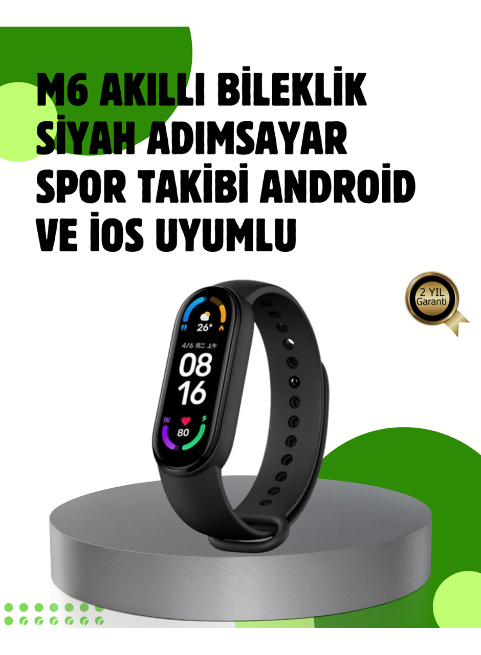 Bluetooth 5.0 Akıllı Bileklik – Kalp, Uyku ve Aktivite Takibi