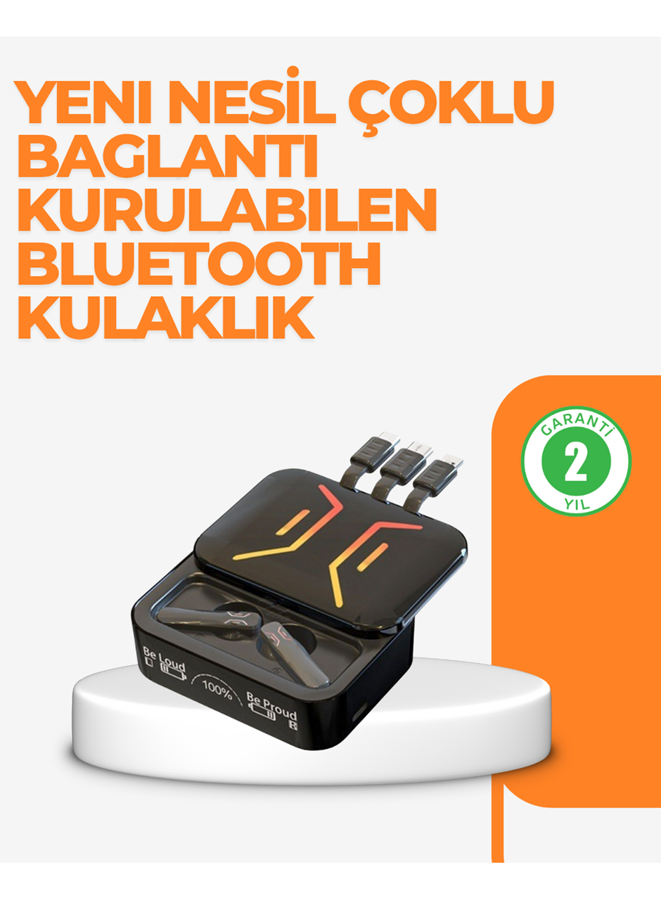 Type-C Girişli Bluetooth Kulaklık – Uzun Bekleme Süresi