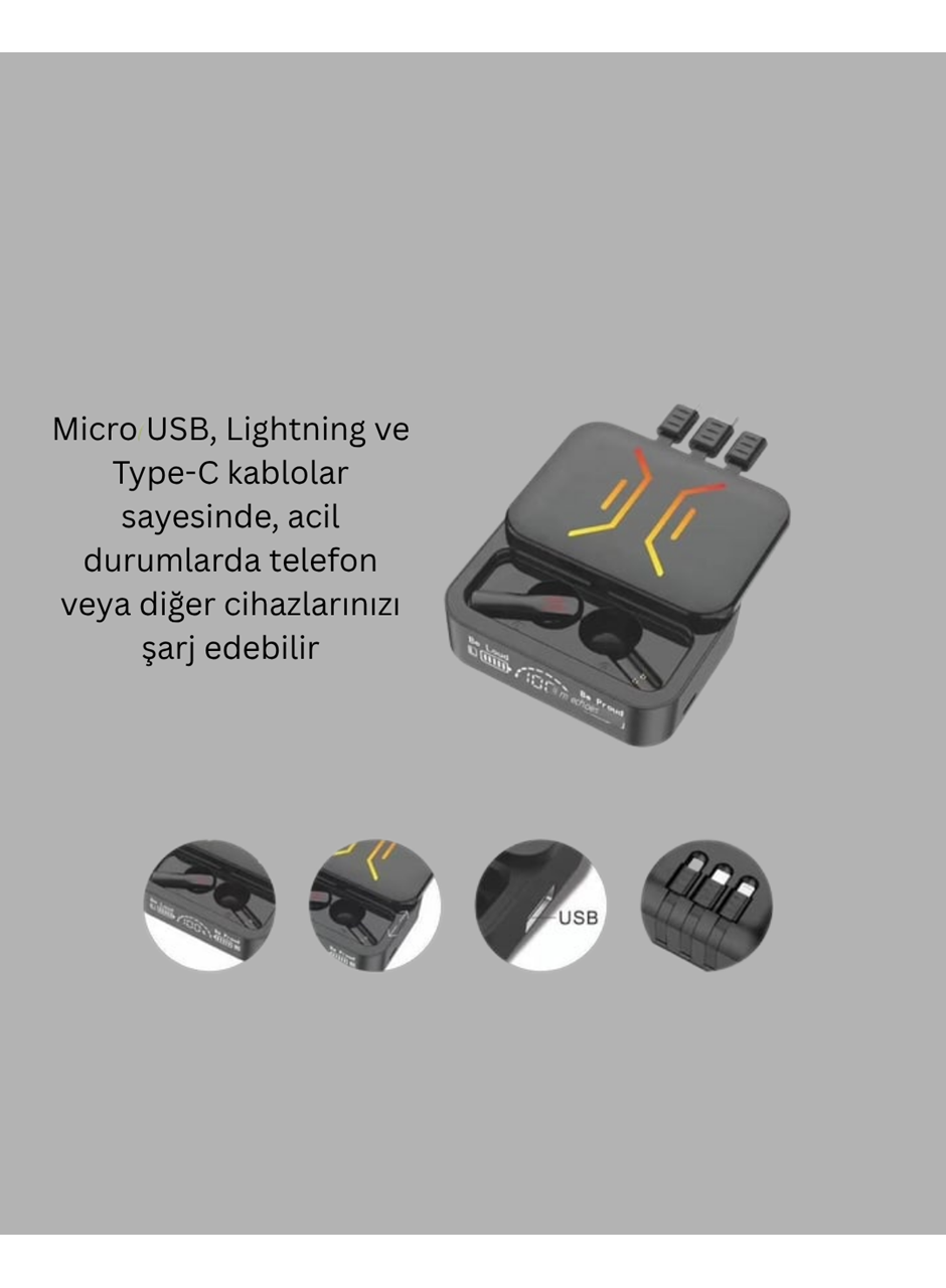 Type-C Girişli Bluetooth Kulaklık – Uzun Bekleme Süresi