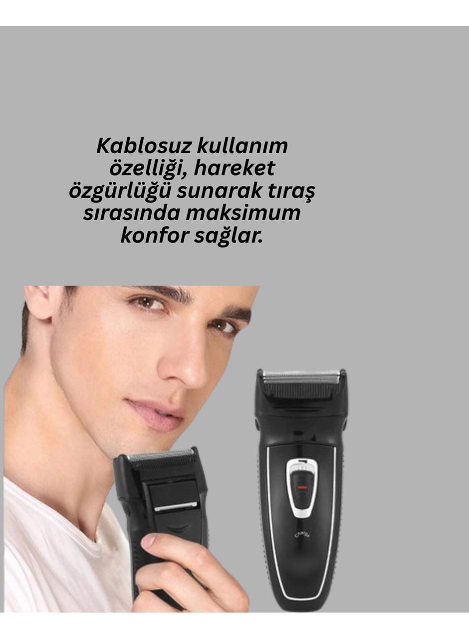Erkekler İçin Folyo Başlıklı Tıraş Makinesi