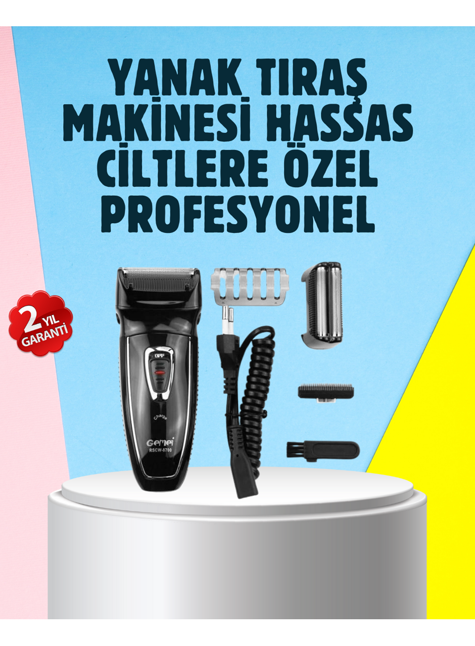 Çift Başlıklı Taşınabilir Tıraş Cihazı
