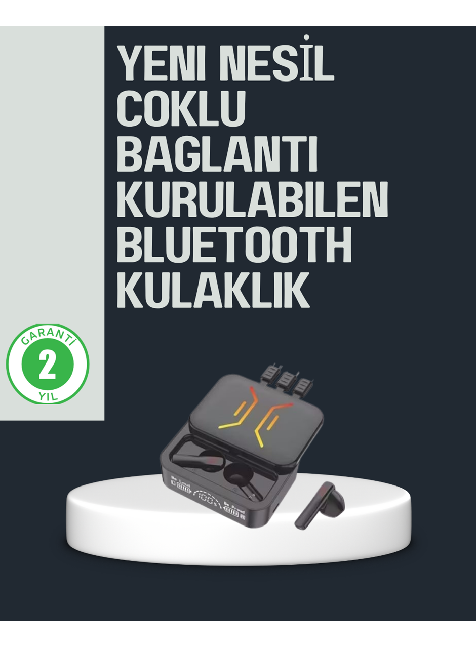 Kablosuz Bluetooth 5.0 Kulaklık – 300mAh Şarj Kutusu