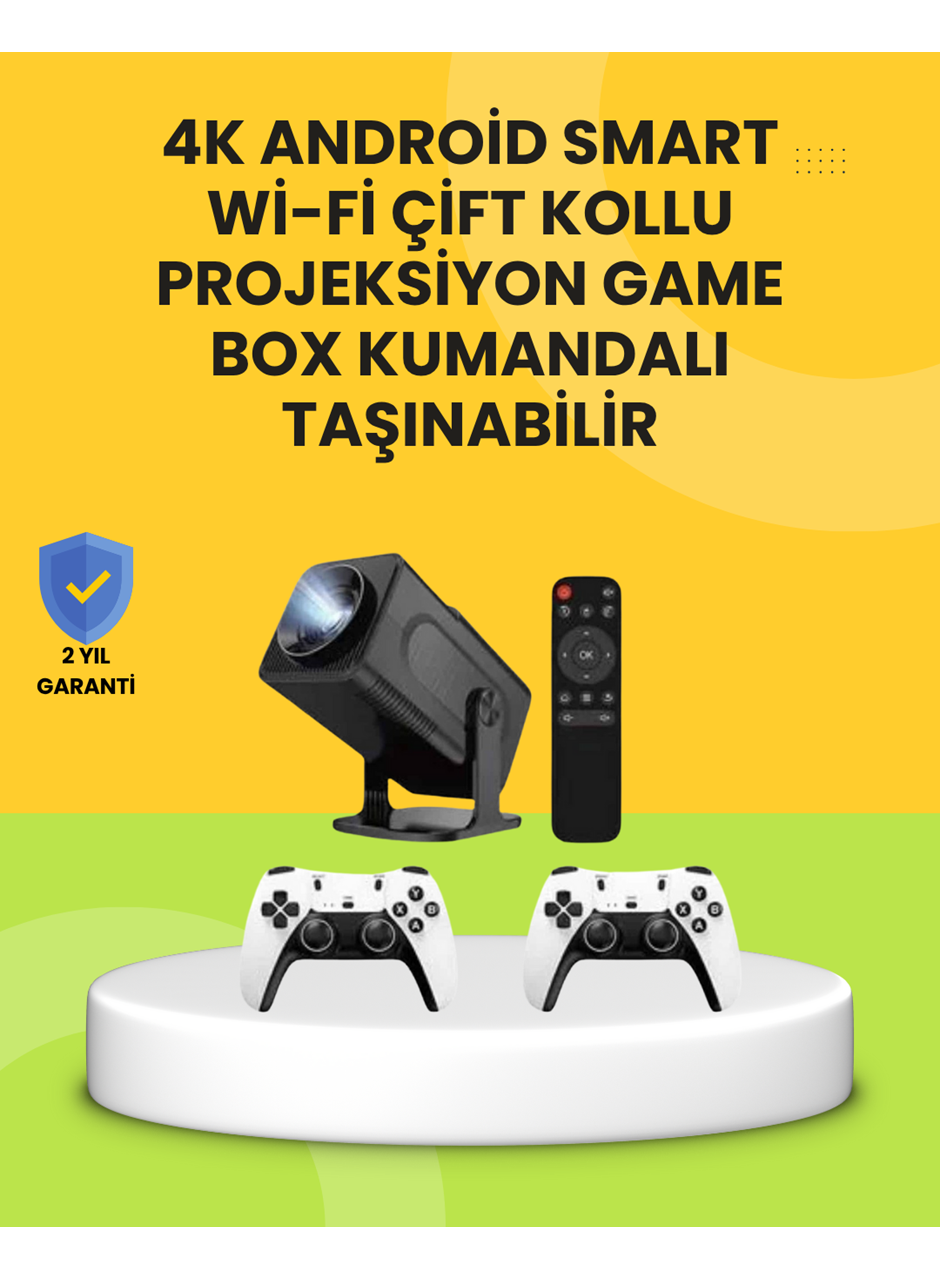 HCS350pro Android 11 İşletim Sistemli Mini Projektör