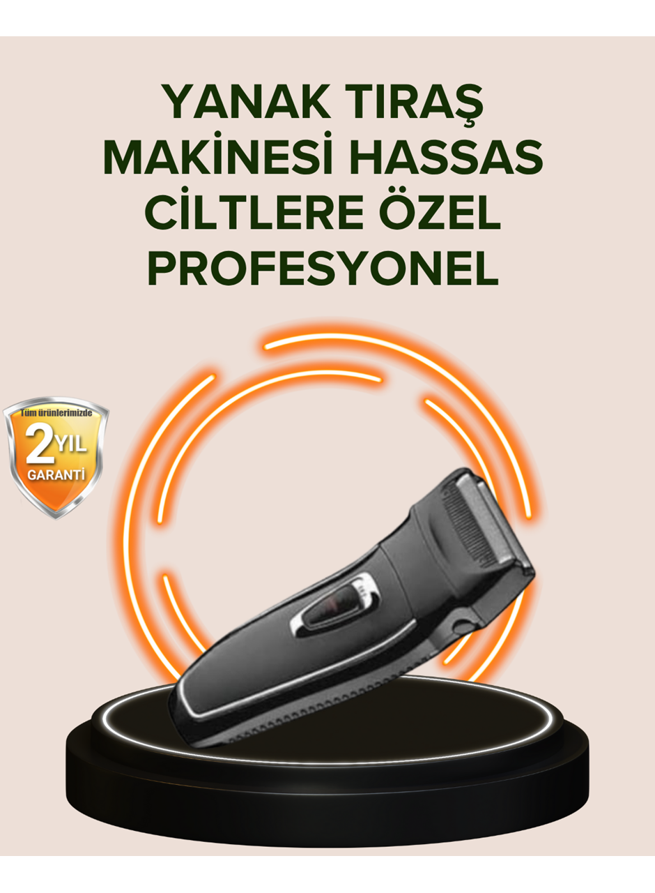 Şarj Göstergeli Yıkanabilir Erkek Tıraş Makinesi