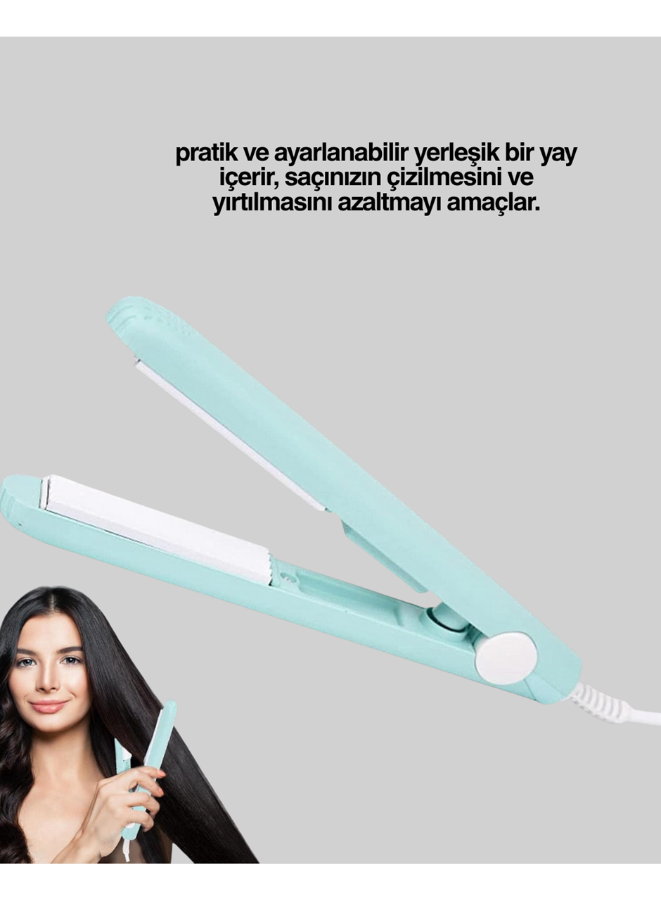 2’si 1 Arada Saç Düzleştirici ve Bukle Maşası – Düz ve Kıvırcık Saçlara Uygun Çok Yönlü Kullanım