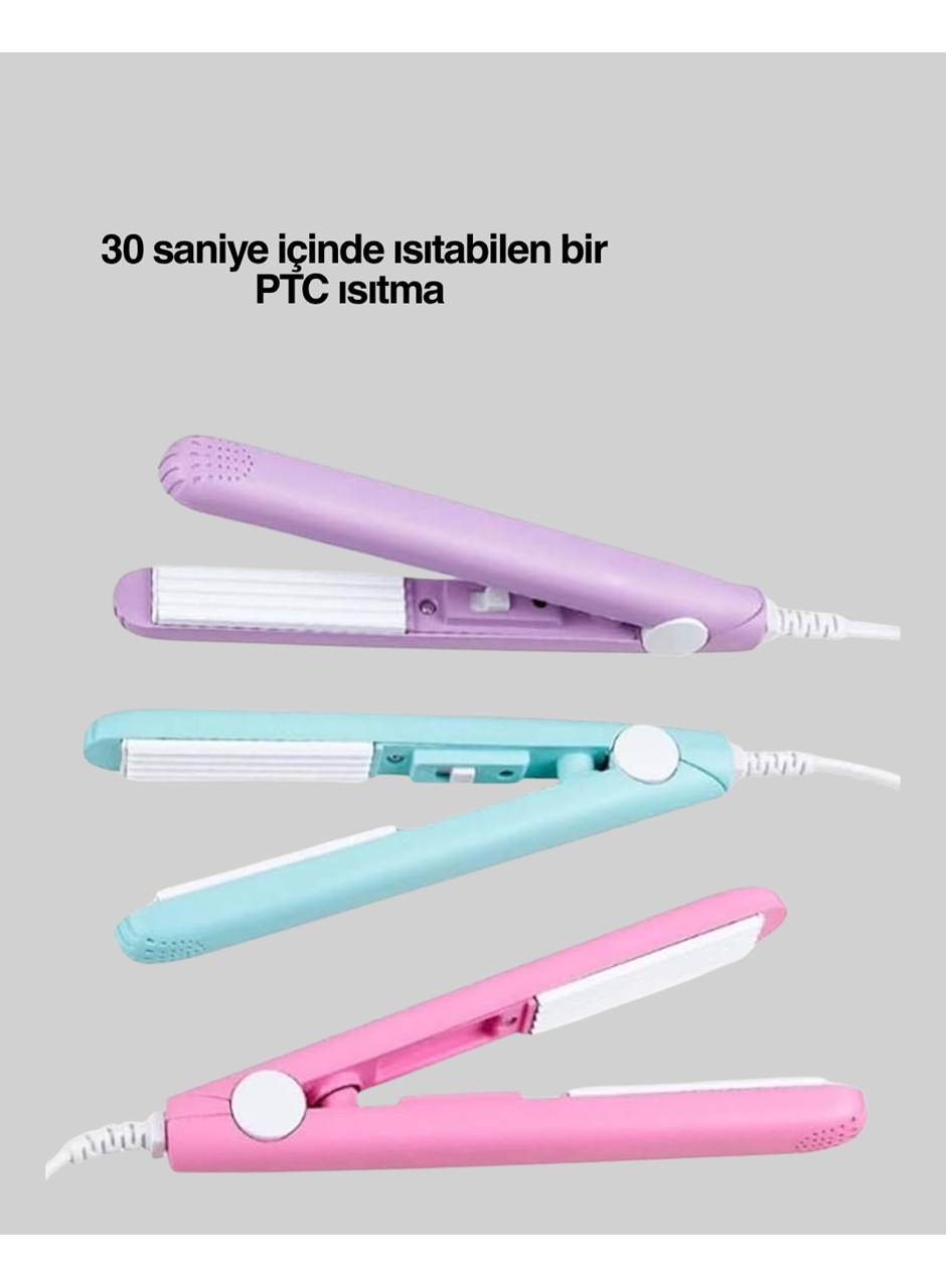 Otomatik Güç Ayarlı, Yaylı Sistemli Kısa Saç Kıvırıcı – Çekmeden ve Kırmadan Şekillendirme