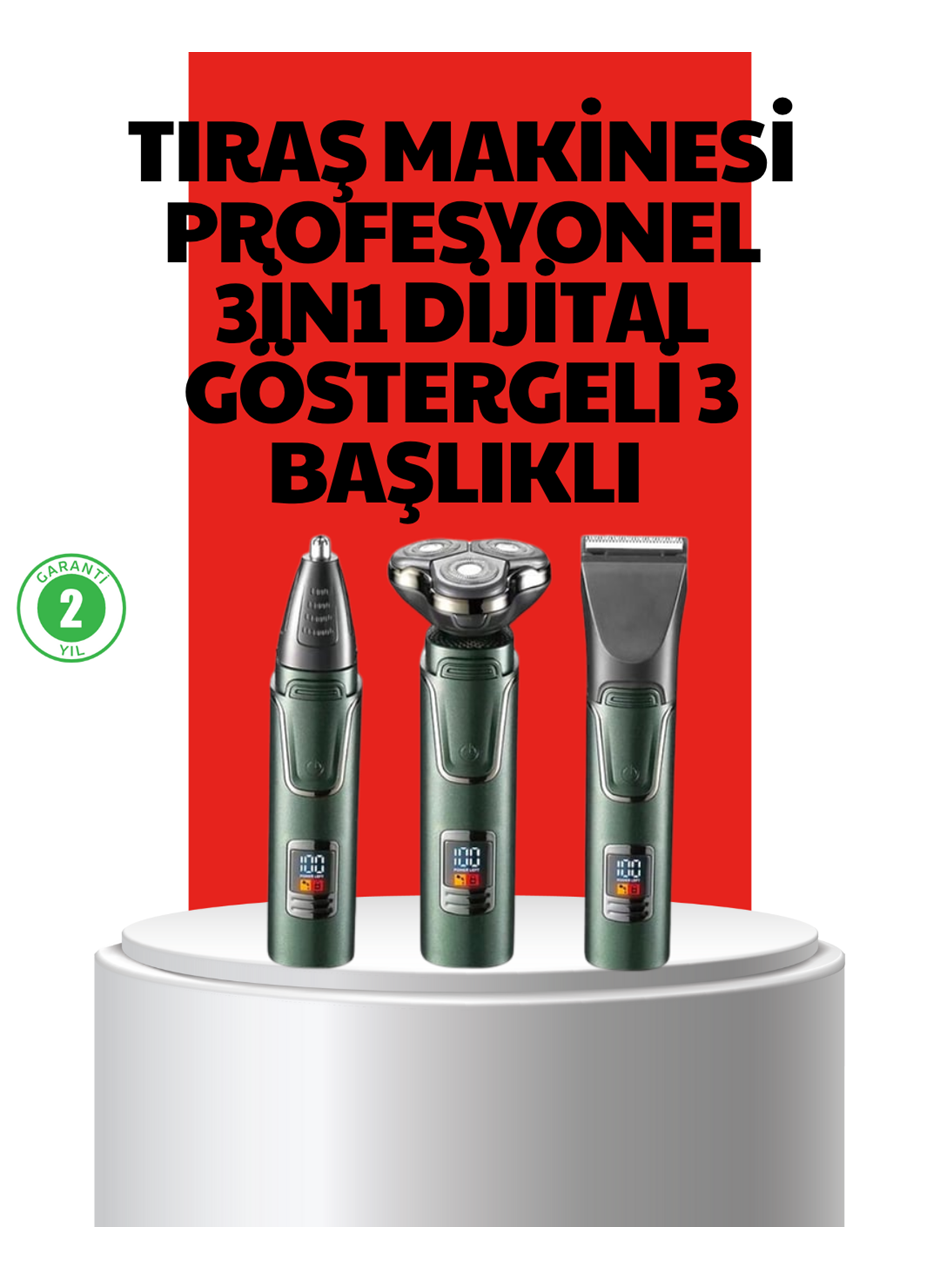 Hassas Bölgeler İçin Çok Fonksiyonlu Tıraş Makinesi