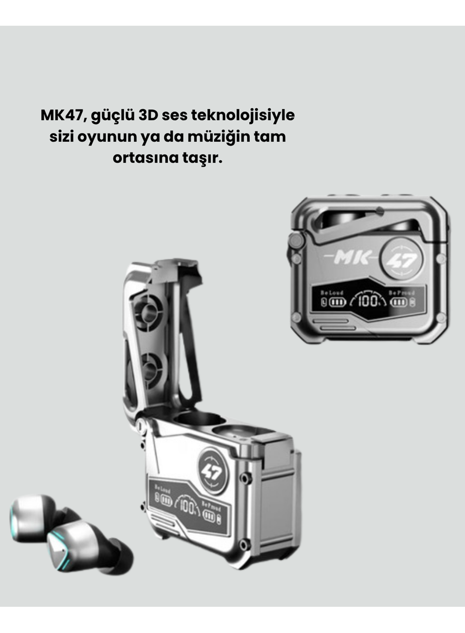 Suya Dayanıklı Kulak İçi Kablosuz Kulaklık – Ergonomik Tasarım ve Yüksek Pil Performansı