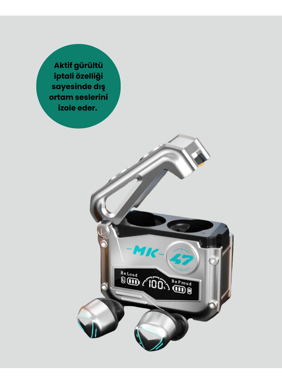 Bluetooth 5.0 Kulak İçi Kablosuz Kulaklık – Dokunmatik Kontrol, Düşük Gecikme