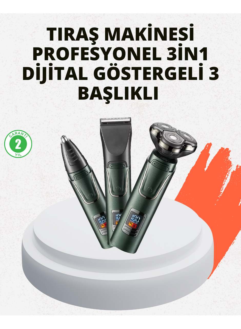 Hareket Halinde Kullanıma Uygun Tıraş Makinesi