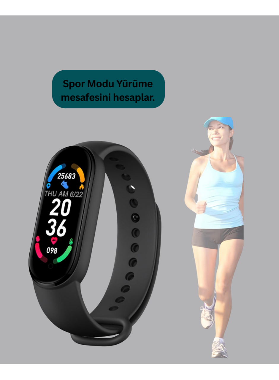 Titreşimli Bildirimli Akıllı Saat – Uyku Analizi ve Spor Modlarıyla