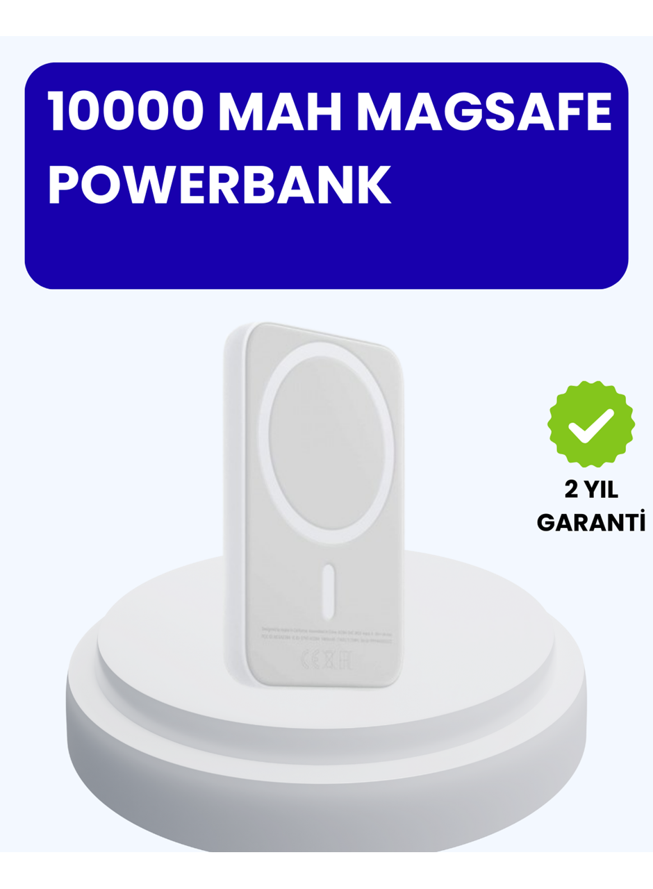 MagSafe Manyetik Powerbank – iPhone İçin Hızlı, Kablosuz ve Güvenli Şarj