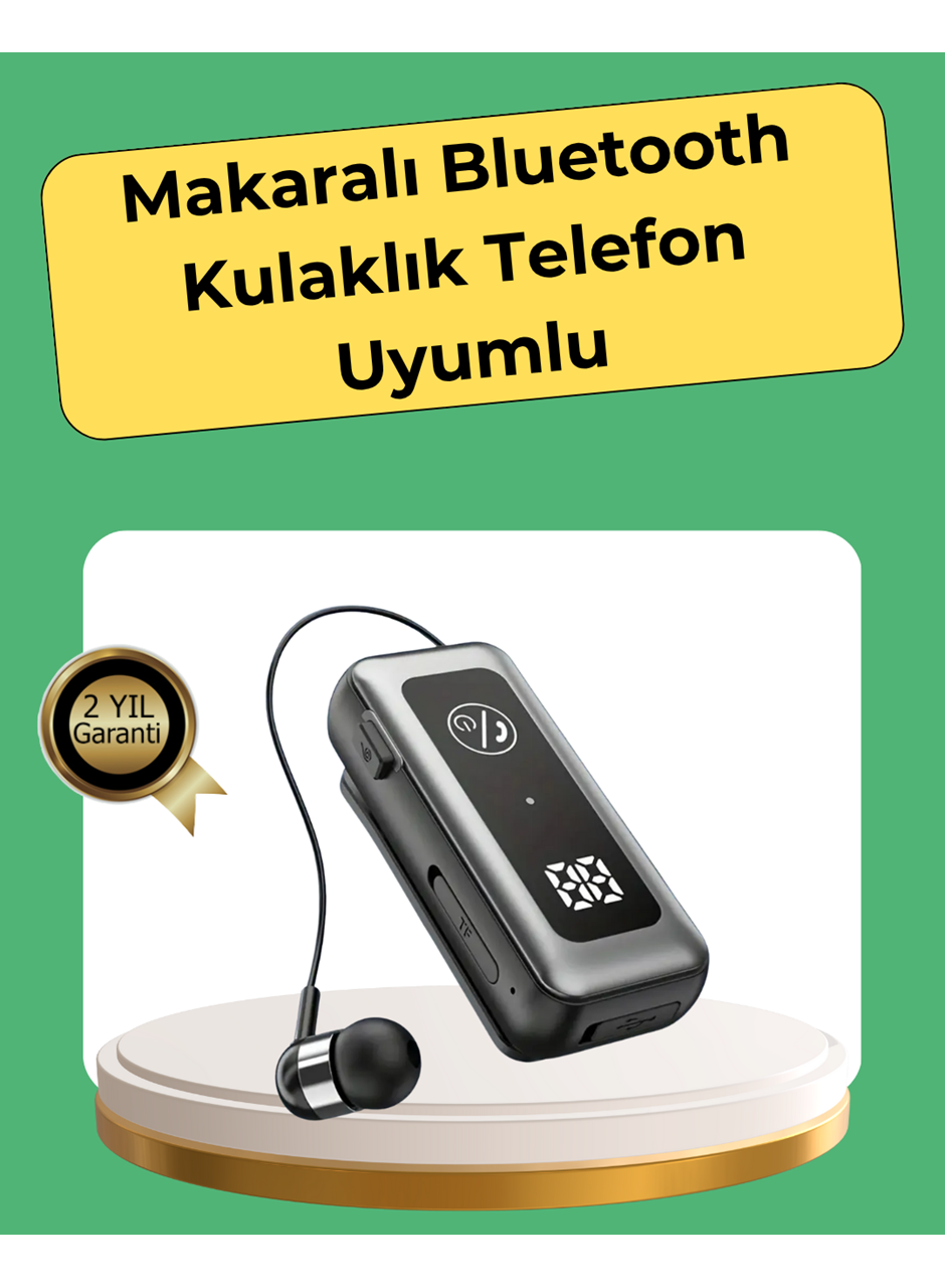 Hafıza Kartı Destekli Bluetooth 5.2 Kulaklık – İki Cihaza Bağlanma Özelliği