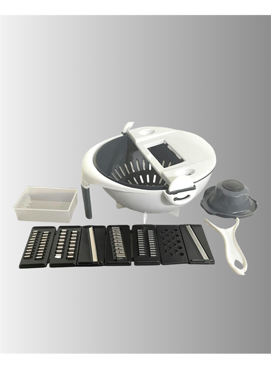 Dilimleyici ve Rende Bıçaklı Çok Amaçlı Mutfak Aleti