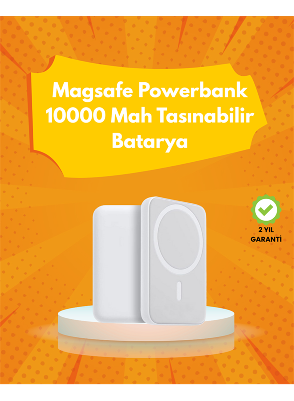 Ultra Kompakt ve Güçlü – MagSafe Powerbank 10000 mAh ile Kablosuz Şarj Deneyimi