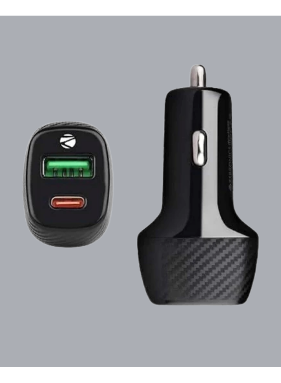 38W Çift Çıkışlı Araç Şarj Cihazı – Type-C ve USB PD Destekli