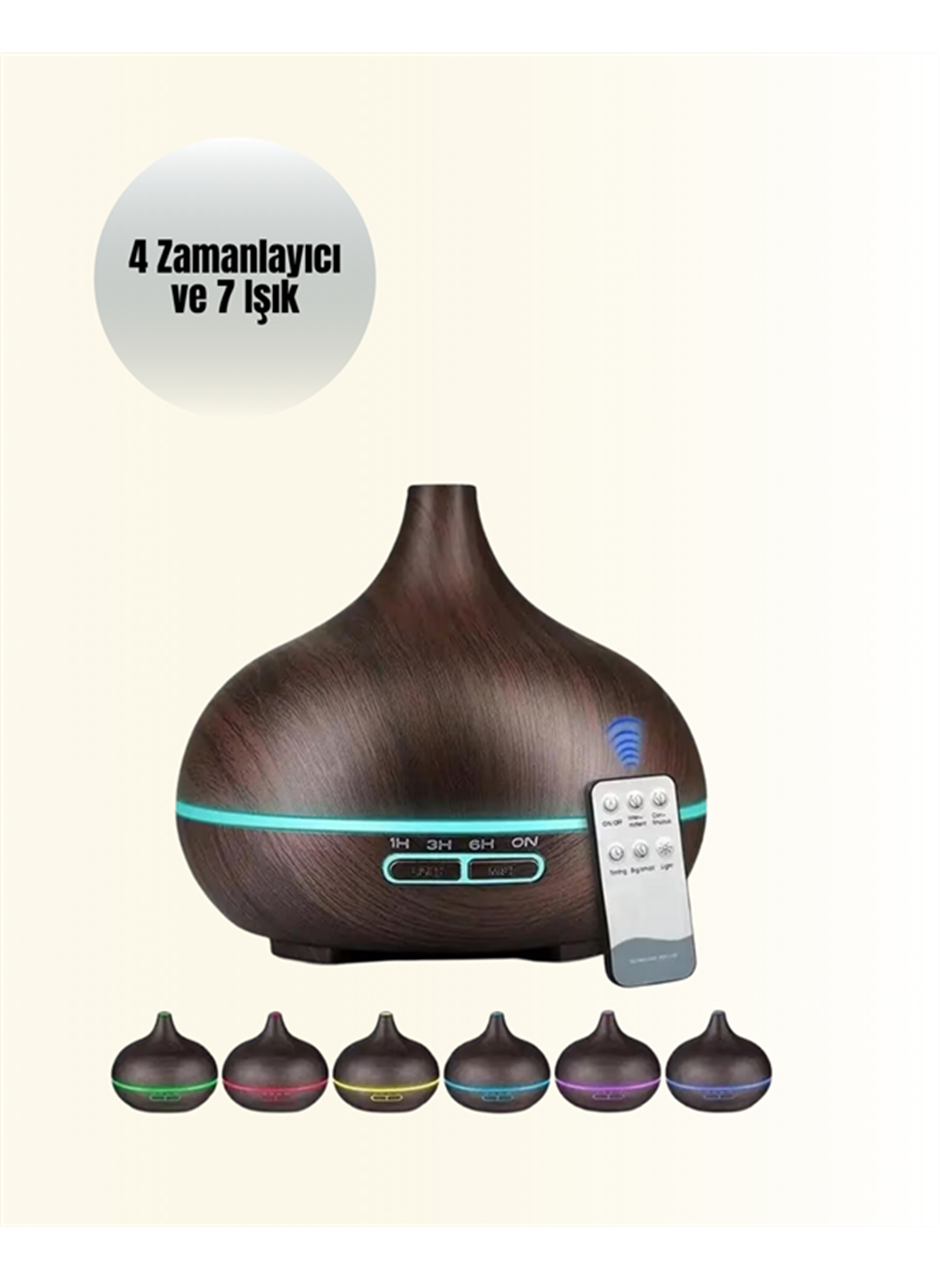 550 ml Kapasiteli Ultrasonik Difüzör – Yağsız Nemlendirici Kullanımıyla Uyumlu