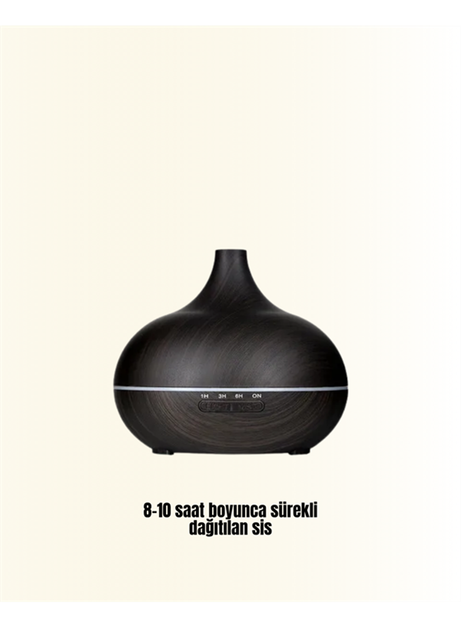 550 ml Ultrasonik Yağ Difüzörü ve Soğuk Buhar Nemlendirici