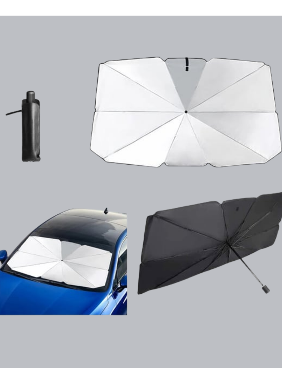 Katlanabilir Oto Güneşlik - 125x65 cm