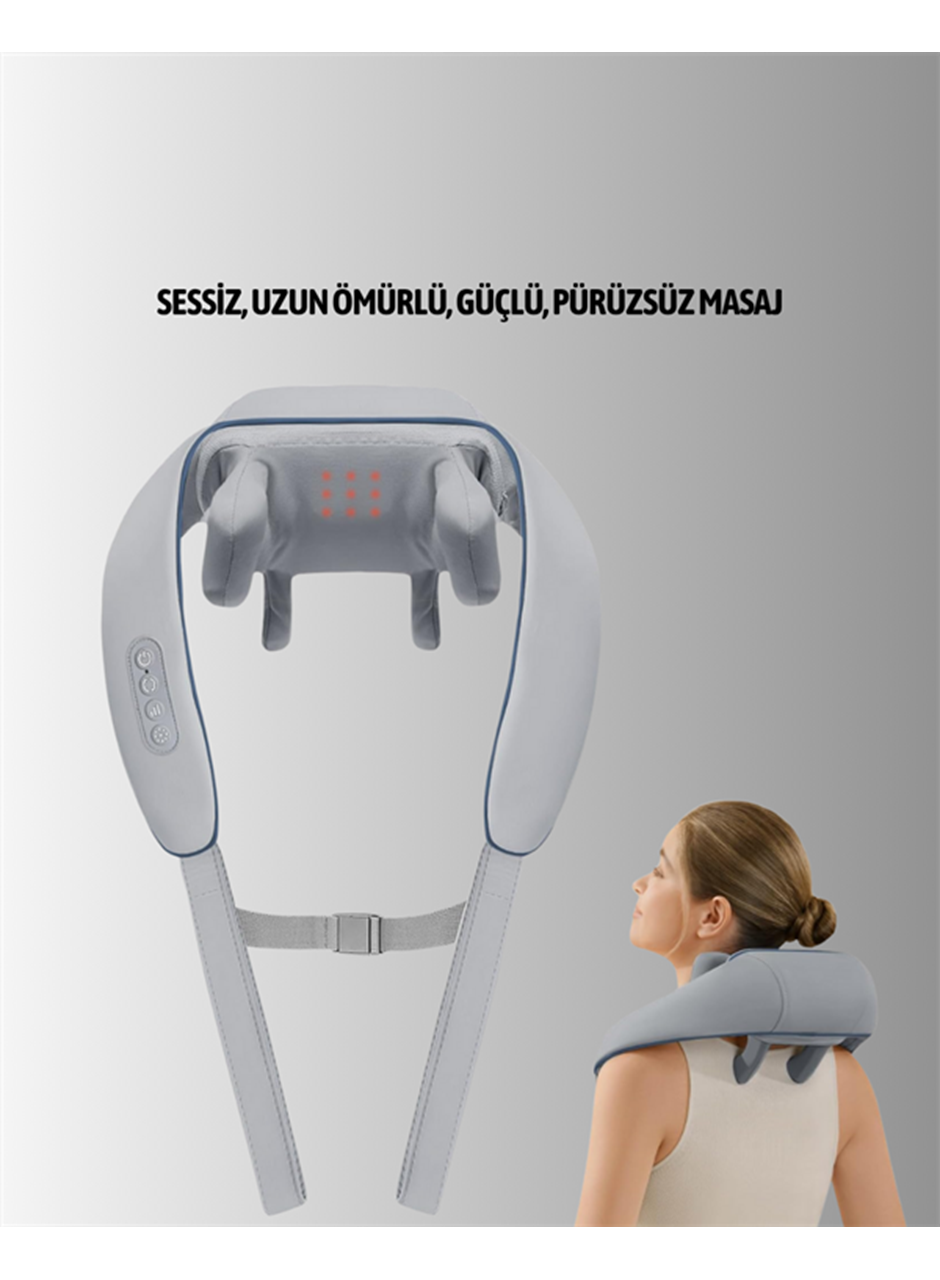 VNB-01 U Tipi Ergonomik Boyun Masaj Cihazı