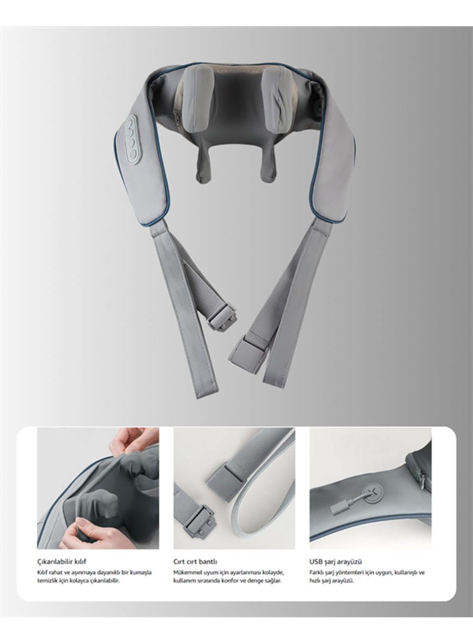 VNB-01 U Tipi Ergonomik Boyun Masaj Cihazı