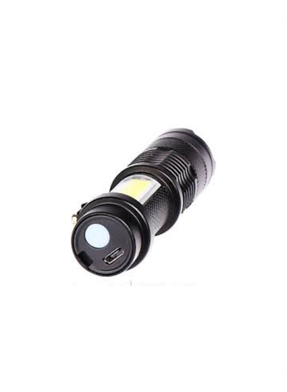 Taşınabilir Şarjlı LED Fener - 4 Modlu, 2000LM, Ayarlanabilir Odak