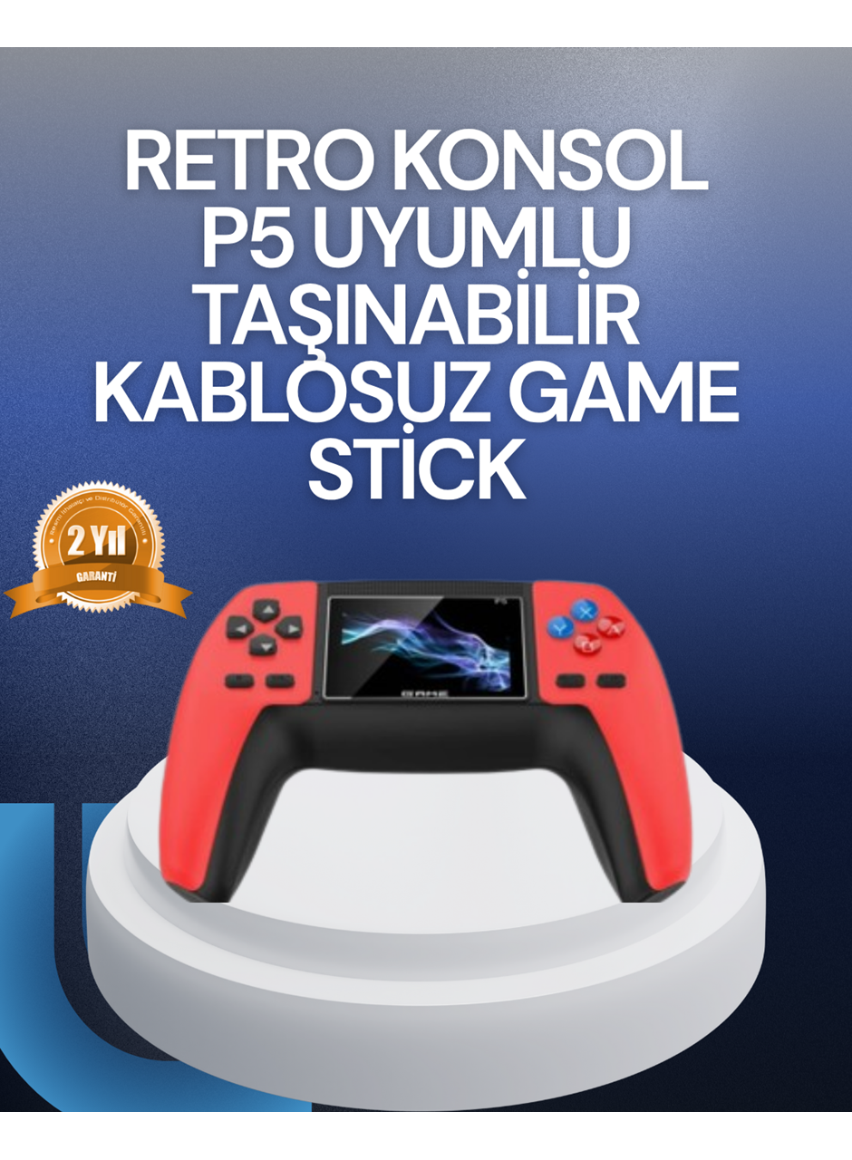 Tak Çalıştır Mini Retro GamePad | 520 Klasik Oyun
